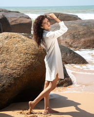 Liora basic shirt dress