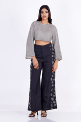 HAZEL-Wave Crop Top