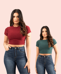 Bliss Basic Croptop 2pcs/pack