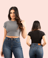 Bliss Basic Croptop 2pcs/pack