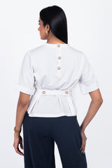LUCA-Fold-Sleeve Top