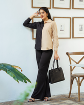 Sirena two tone shirt