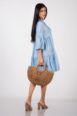 HANNAH-Breeze Tiered Mini Dress