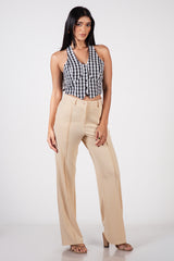 MIRELLE-Charm Front Button Top
