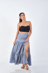 MOLLY- FRONT SLIT SKIRT
