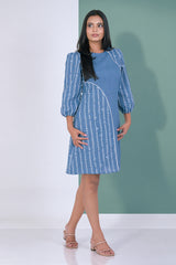 LIDIA-Panel Mini Dress