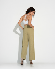 Odette Ribbed Wide Leg Pant