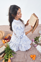 LIO - BACK CUTOUT MINI DRESS