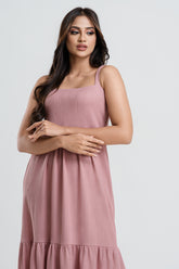 ARIA- TIERED MAXI DRESS