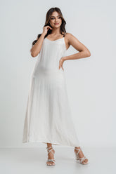 LERRY - BACK LACE CUTOUT DRESS