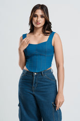 MAPLE - STRAP CORSET TOP