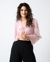 Daisy Front Tie up top