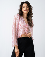 Daisy Front Tie up top