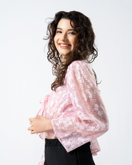 Daisy Front Tie up top