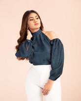 Emerald Off Shoulder Top