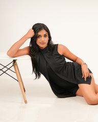 Valencia High Neck Romper