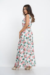 CELESTE-FLOWY MAXI DRESS
