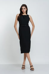 Liana Side slight Midi Dress