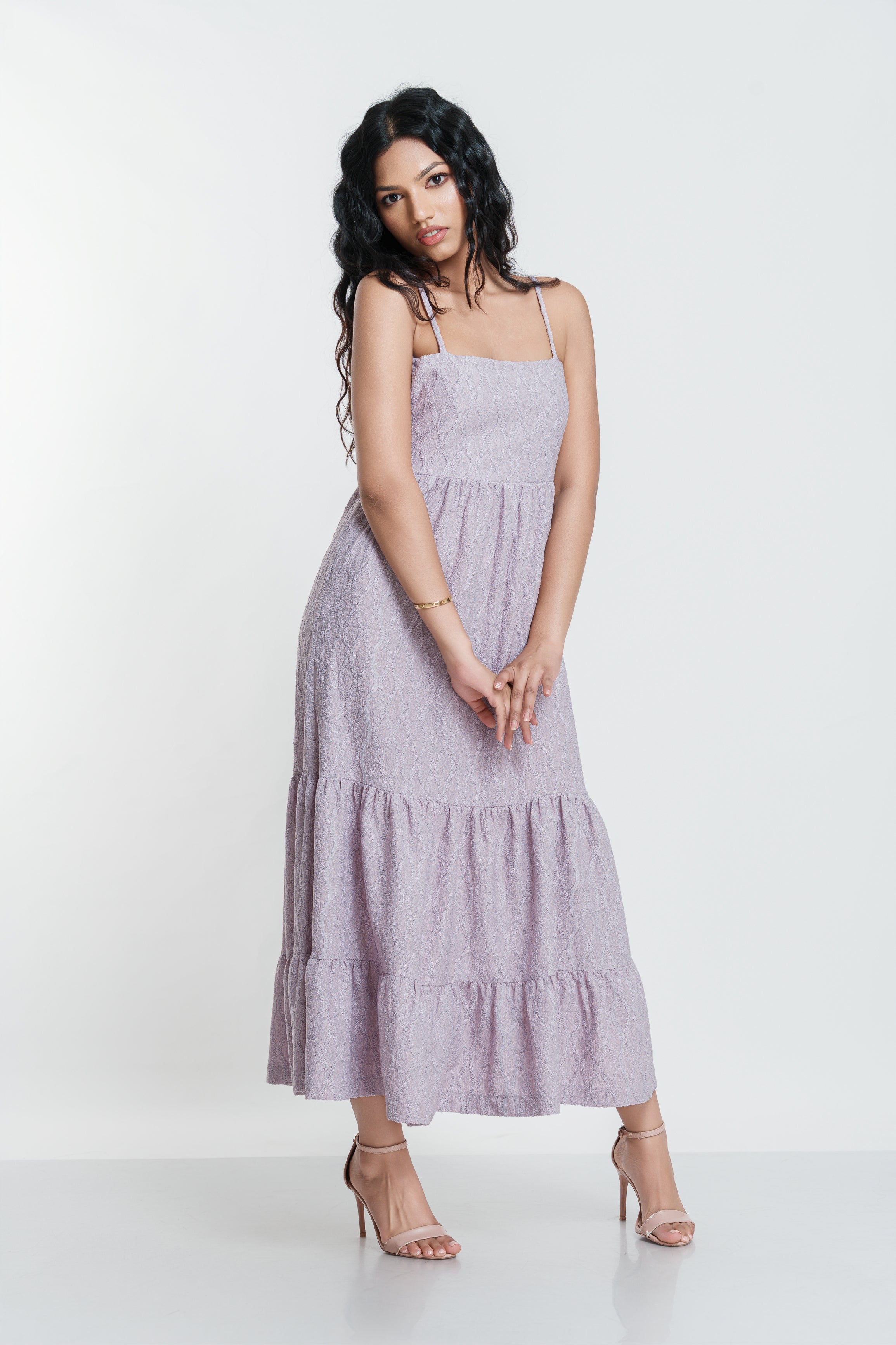 piccola off shoulder midi dress piccola off shoulder midi dress Pink Ruched Naomi Midi Dress