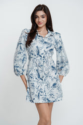 Sarah Puff Sleeve Dress