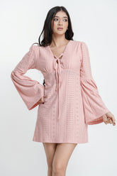 Liana front tie up dress