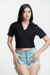 ORENA V-NECK TOP