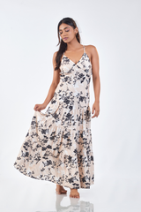 SKY - BACKLESS MIDI DRESS