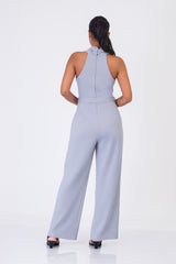 AYAH-Wrap Belted Jumpsuit
