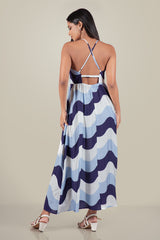 KENNY-Breeze Strappy Maxi Dress