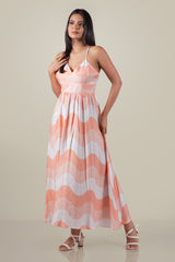 KENNY-Breeze Strappy Maxi Dress