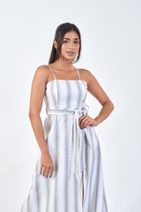 REBBECA - FRONT SLIT DRESS