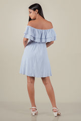 YURI-Breeze Off-Shoulder Dress