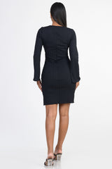 IRIS-" FRONT TWISTED DRESS"