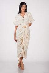 AVELINE-Breeze Gathered Dress