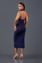 KYRIA - BUTTON BLAZER MAXI DRESS