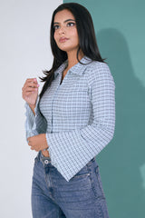 MAE-Bell Sleeve Top