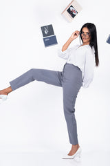 GAIA-High-Rise Straight Leg Pants