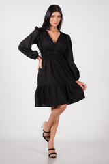 AMARA-Elegance Smocked Dress