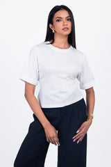 LUCA-Fold-Sleeve Top