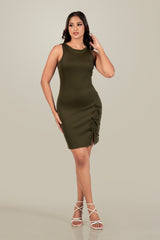 BARBARA-BELLA BOW BODYCON DRESS