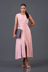 JASMINE - MIDI DRESS WITH BELT DETAIL