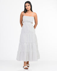 ELARA-BACK OPEN MAXI DRESS