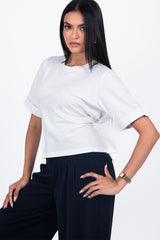 LUCA-Fold-Sleeve Top