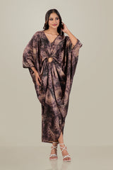 REIA-V NECK KAFTAN