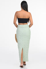 SYDNEY-MIDI LACE SKIRT