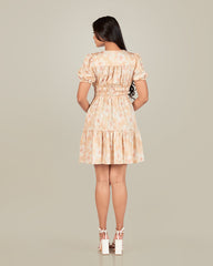 ESSIE-FLORAL MINI DRESS