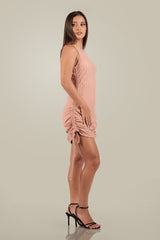 SARA-Soft Dune Bodycon Dress
