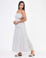 ELARA-BACK OPEN MAXI DRESS