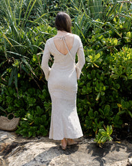 RILEY-FRONT CUT-OUT MAXI DRESS
