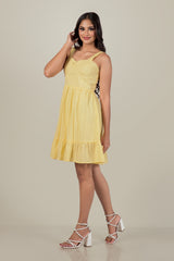 JULIA-BABYDOLL MINI DRESS